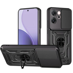 Husa Oppo Reno14 F protectie camera Techsuit CamShield Series, negru
