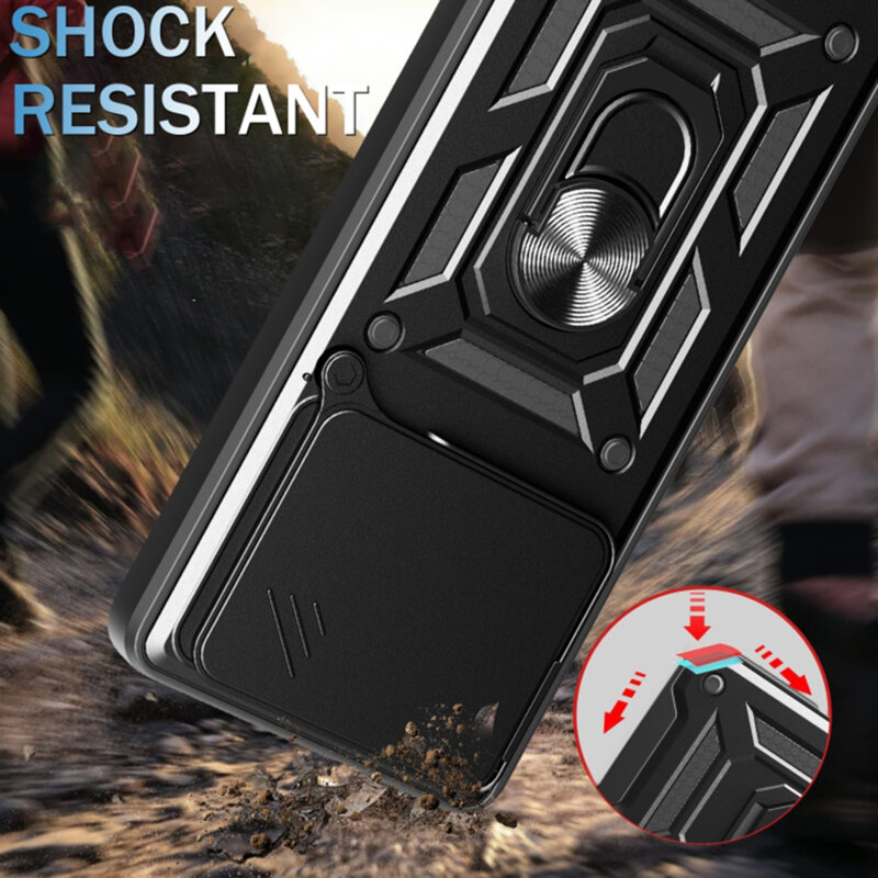 Husa Nothing Phone (3) protectie camera Techsuit CamShield Series, negru