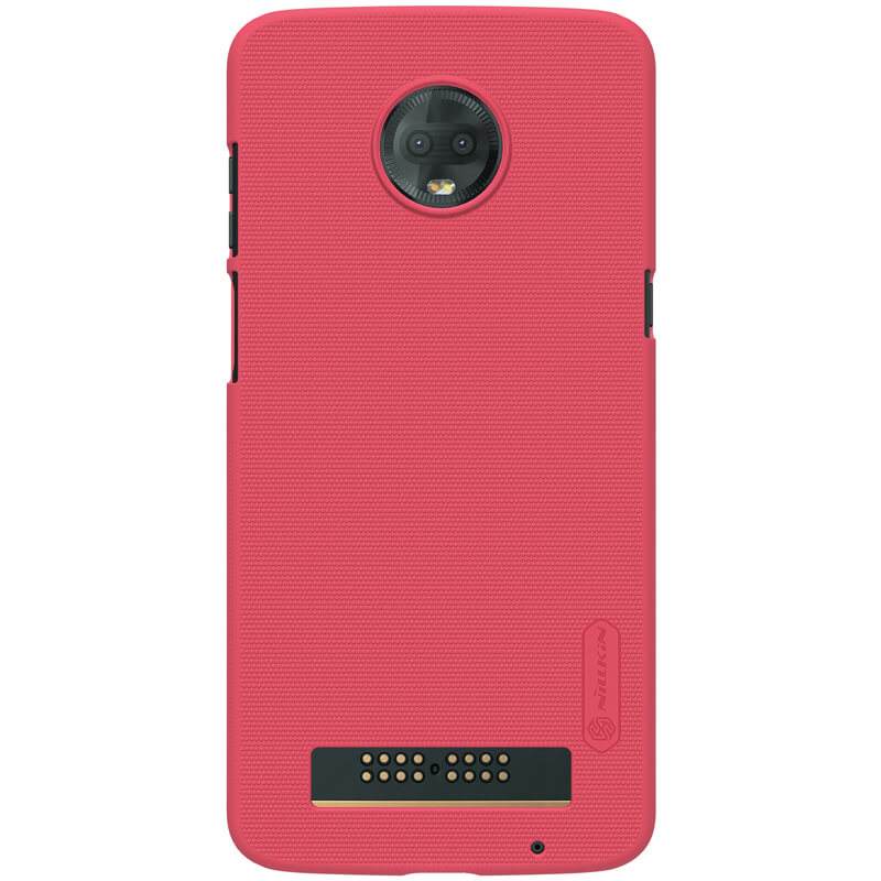 Husa Motorola Moto Z3 Play Nillkin Frosted Red