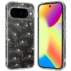 Husa sclipici Google Pixel 10 Techsuit SparkleSkin, transparenta