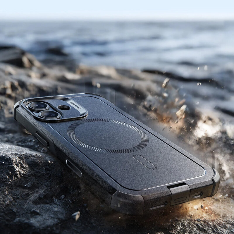 Husa iPhone 17 ESR Cyber Halolock, negru