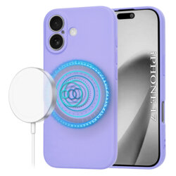 Husa silicon iPhone 17 Techsuit SoftFlex MagSafe, violet