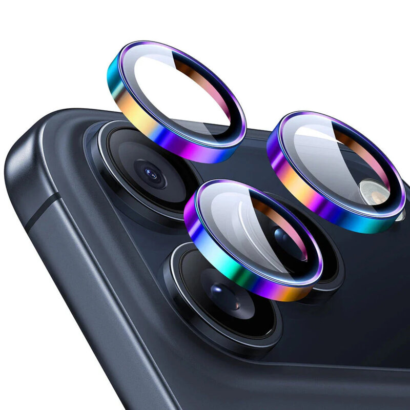 Folie sticla camera iPhone 17 Pro ESR Armorite Camera Lens Protectors, multicolor