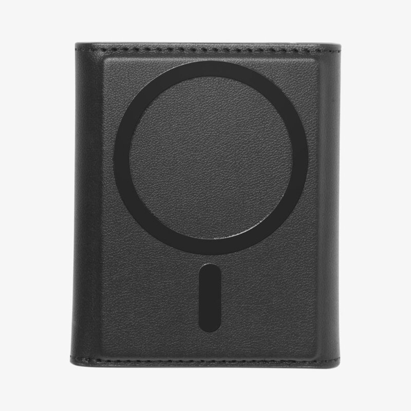 Portofel magnetic MagSafe 3 carduri, universal Spigen, negru