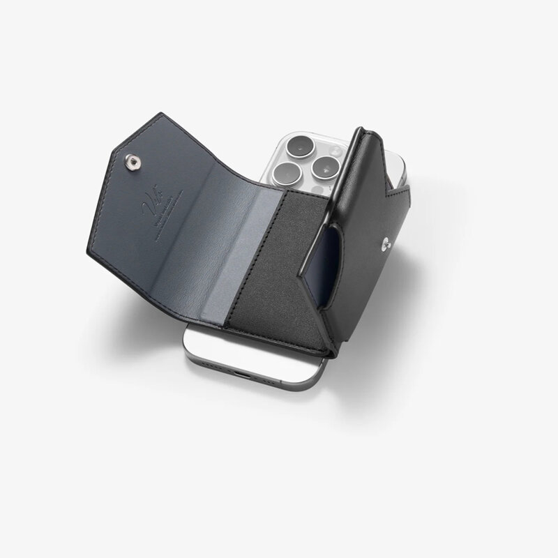 Portofel magnetic MagSafe 3 carduri, universal Spigen, negru