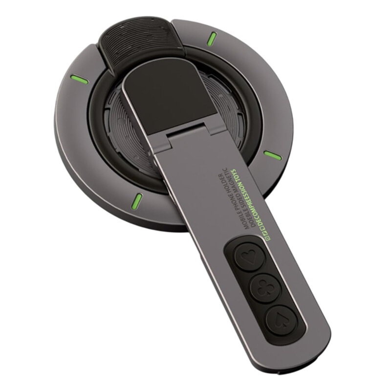 Suport MagSafe telefon 360° premium din aluminiu, Techsuit AluStandX SB1