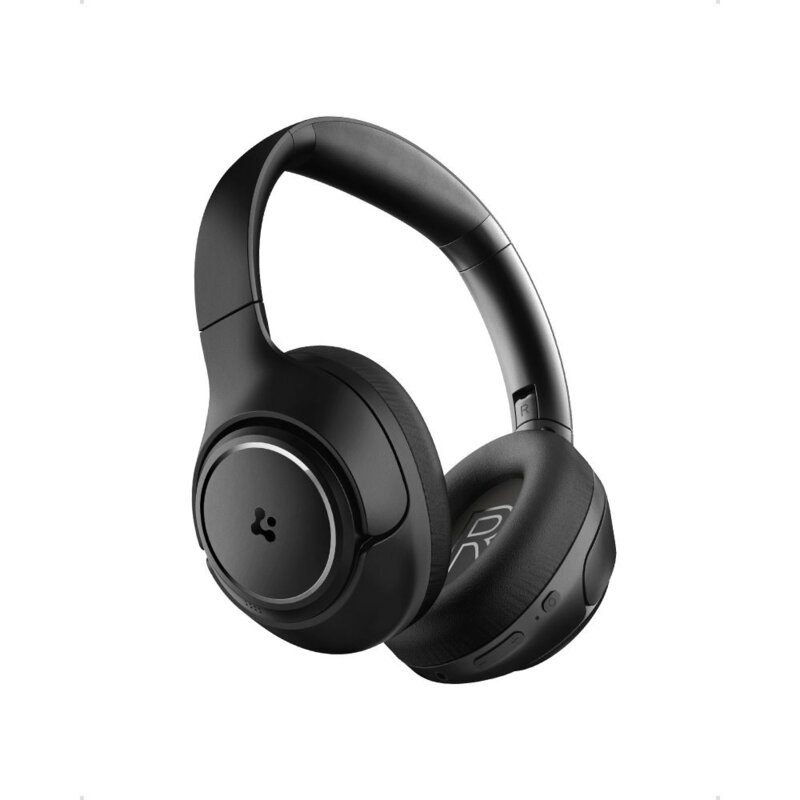 Casti Bluetooth cu microfon, ANC Spigen, negru, SA2403