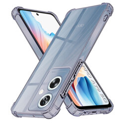 Husa Oppo A79 5G Techsuit Shockproof Clear Silicone, fumuriu