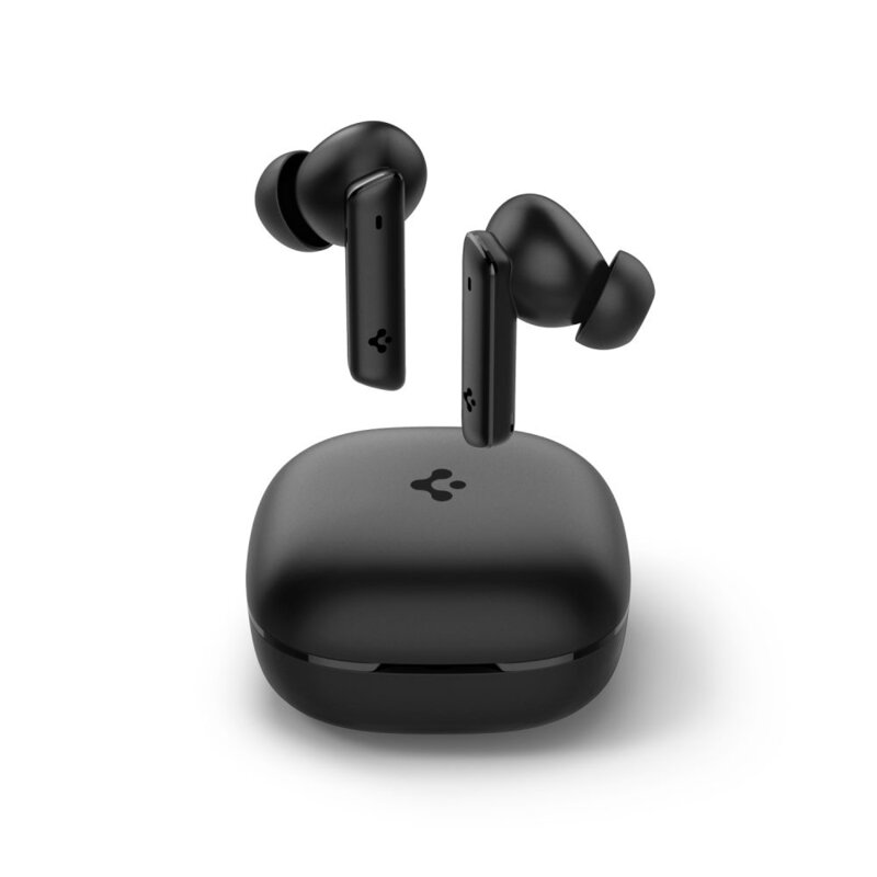 Casti wireless Bluetooth, ANC Spigen, negru, SA2402