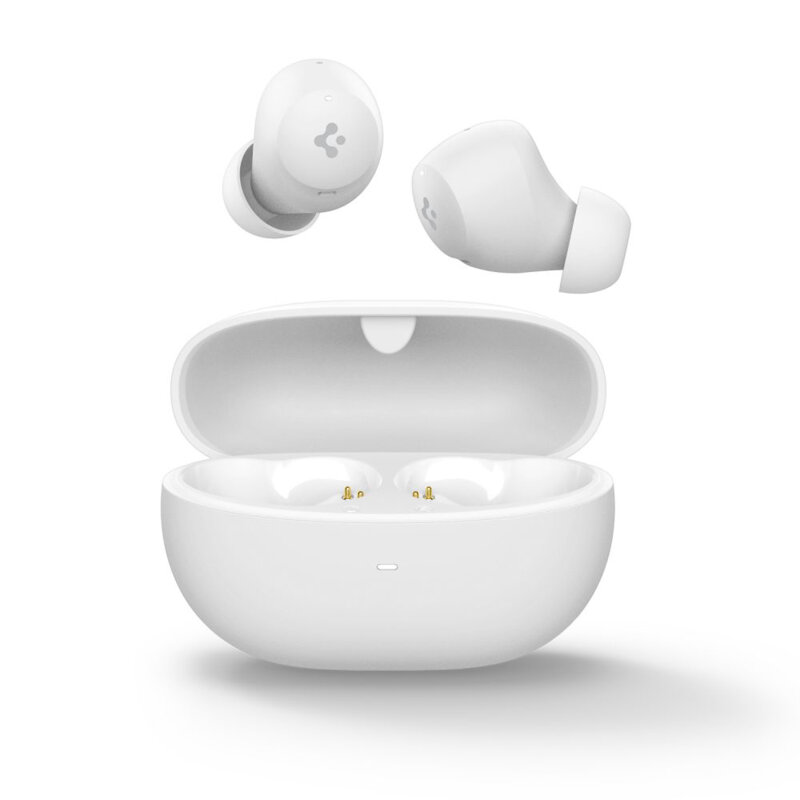 Casti wireless Bluetooth, ANC Spigen, alb, SA2401