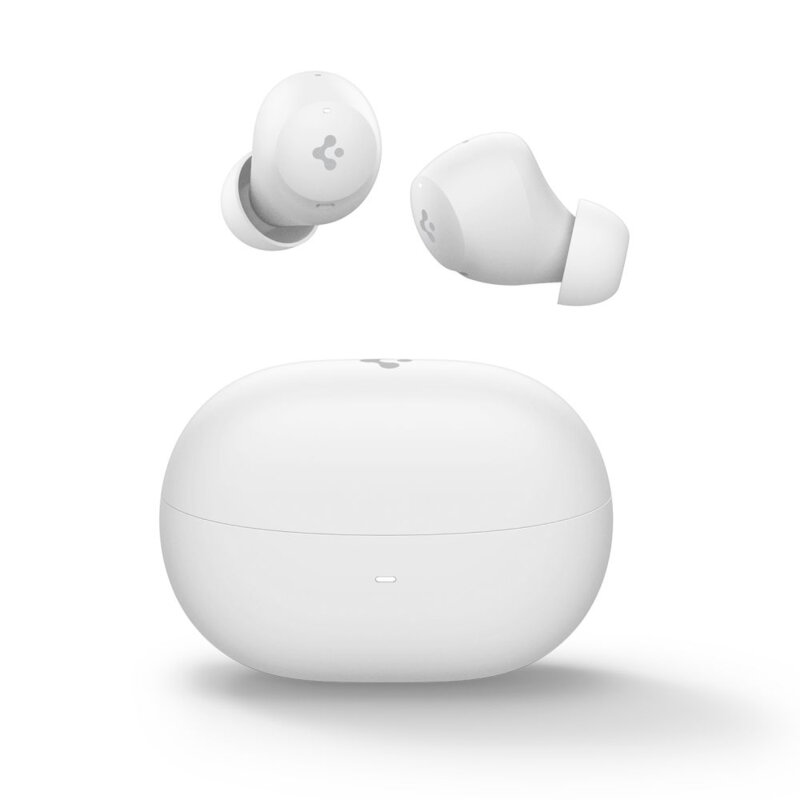 Casti wireless Bluetooth, ANC Spigen, alb, SA2401
