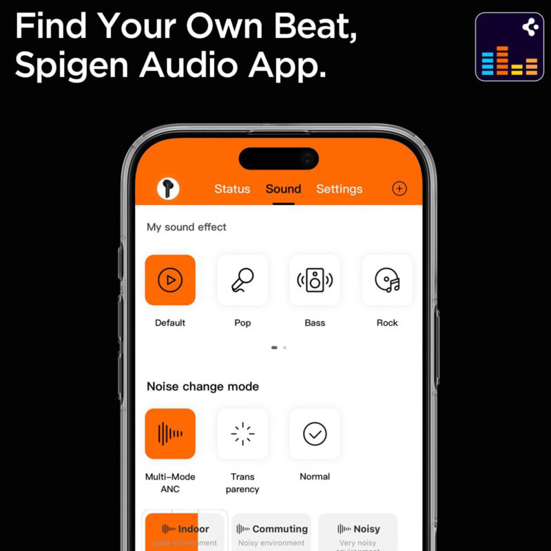 Casti wireless Bluetooth, ANC Spigen, alb, SA2401