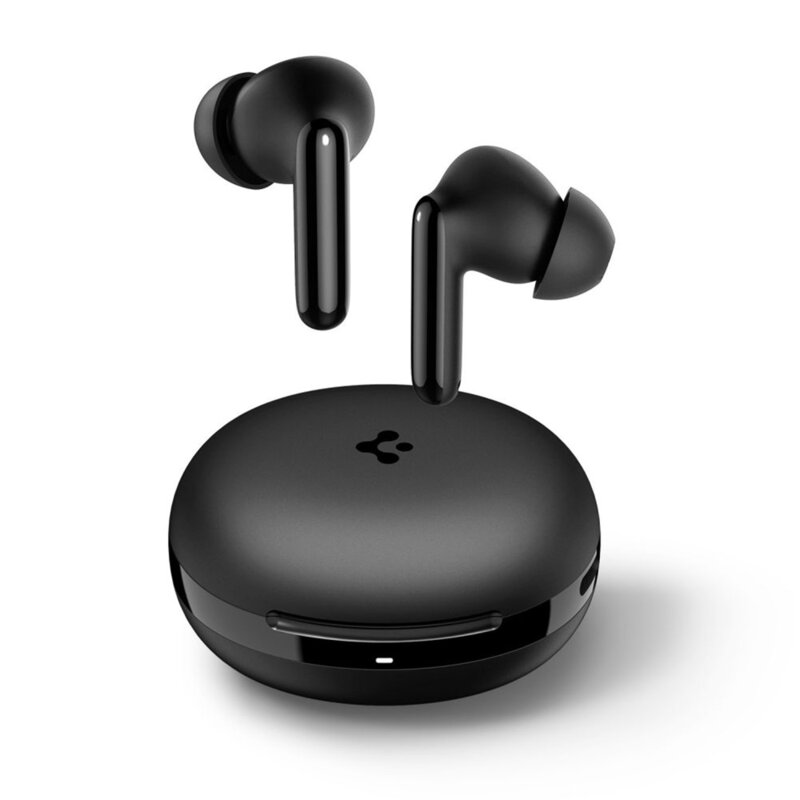 Casti wireless Bluetooth, ANC, microfon Spigen, negru, SA2400