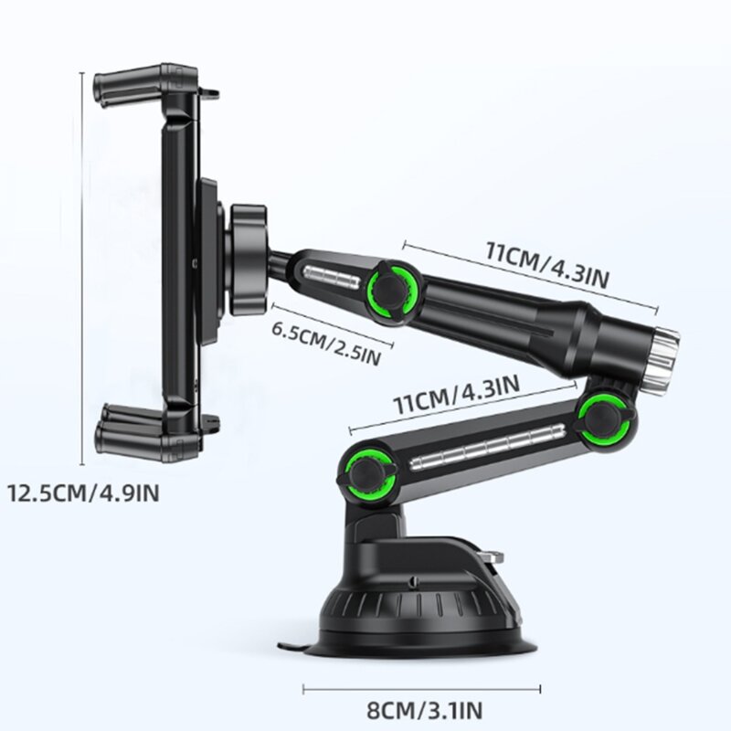 Suport auto universal ajustabil, Techsuit TabbyX ST1