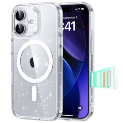 Husa iPhone 17 ESR Classic Hybrid HaloLock, transparenta