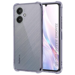 Husa Xiaomi Redmi 13C 5G Techsuit Shockproof Clear Silicone, fumuriu