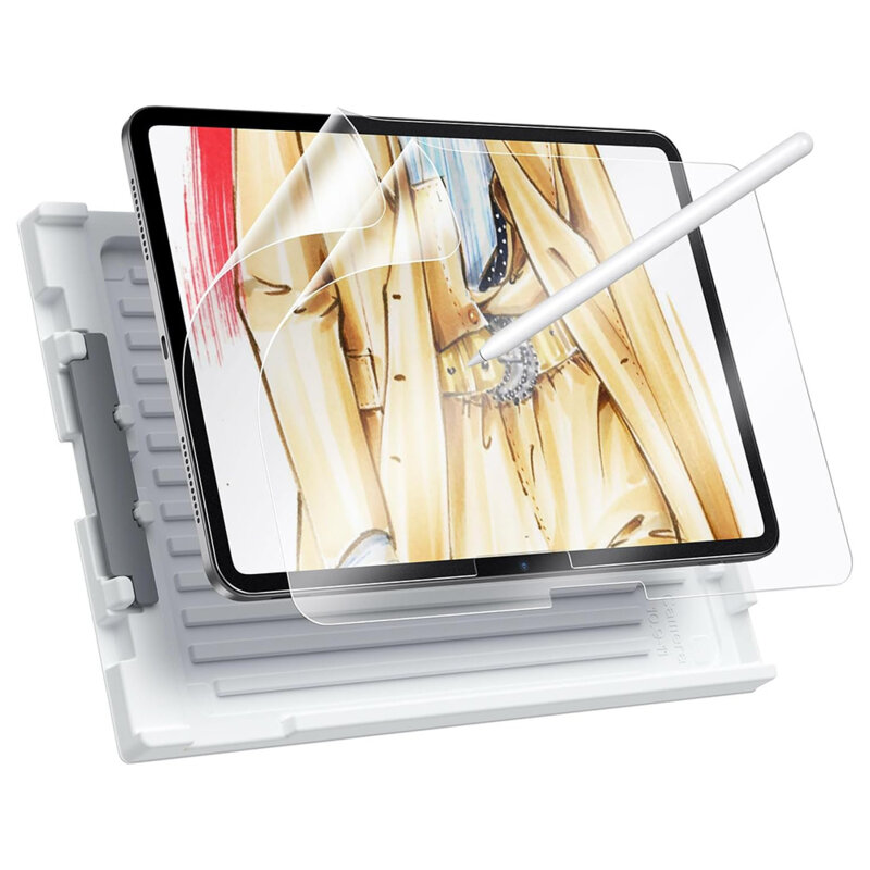 [Pachet 2x] Folie iPad Air 13 (2024) ESR Paper-Feel, mata