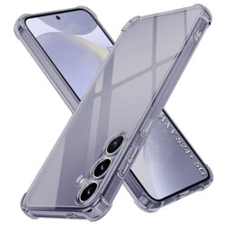 Husa Samsung Galaxy S24 Plus Techsuit Shockproof Clear Silicone, fumuriu