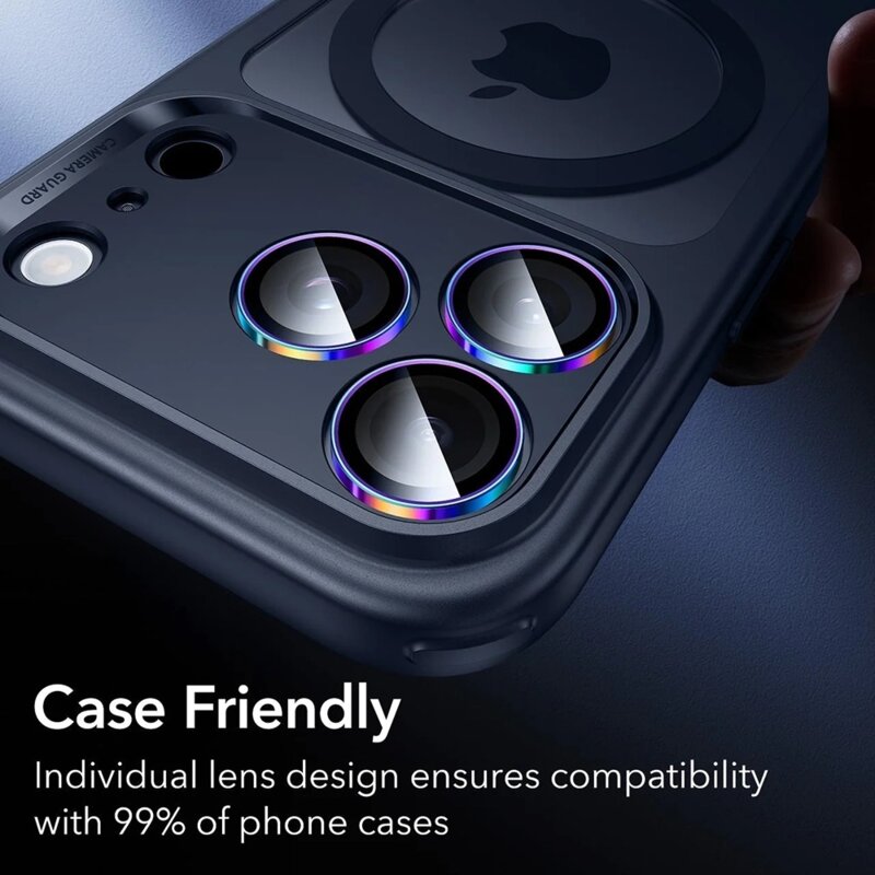 Folie sticla camera iPhone 14 Pro Max ESR Armorite Camera Lens Protectors, multicolor