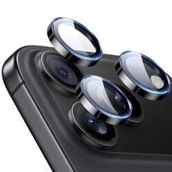 Folie sticla camera iPhone 17 Pro Max ESR Armorite Camera Lens Protectors, negru
