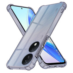 Husa Honor X7b 5G Techsuit Shockproof Clear Silicone, fumuriu