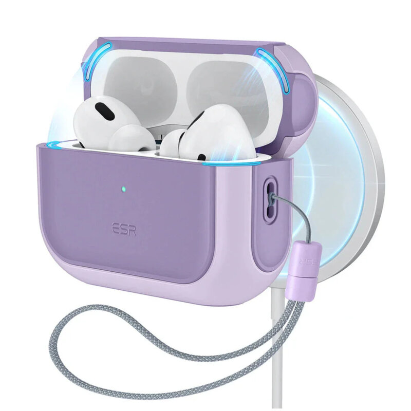 Husa Apple AirPods Pro 3 ESR Orbit Hybrid HaloLock, mov