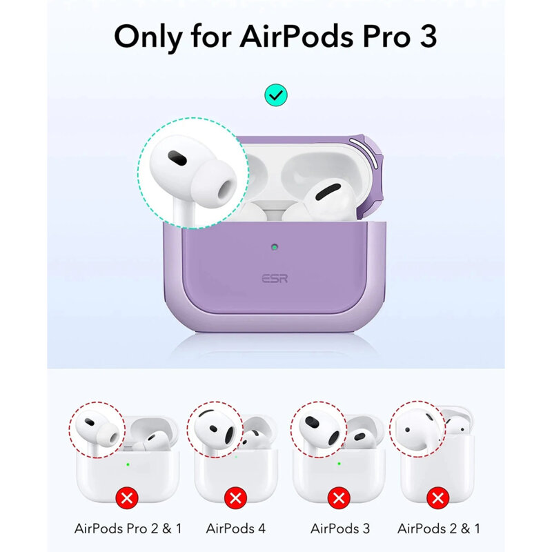 Husa Apple AirPods Pro 3 ESR Orbit Hybrid HaloLock, mov