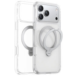 Husa iPhone 17 Pro Max Torras Ostand Spin MagSafe Series, transparenta
