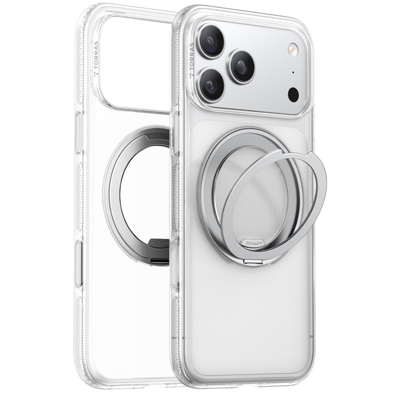 Husa iPhone 17 Pro Torras Ostand R Fitness Series, transparenta