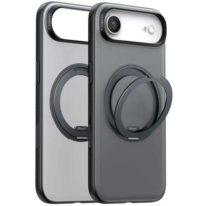 Husa iPhone 17 Air Torras Ostand R Fitness Series, negru