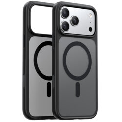 Husa iPhone 17 Pro Max Torras Guardian Magnetic Series, negru