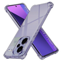 Husa Xiaomi Redmi Note 13 Pro+ 5G Techsuit Shockproof Clear Silicone, fumuriu
