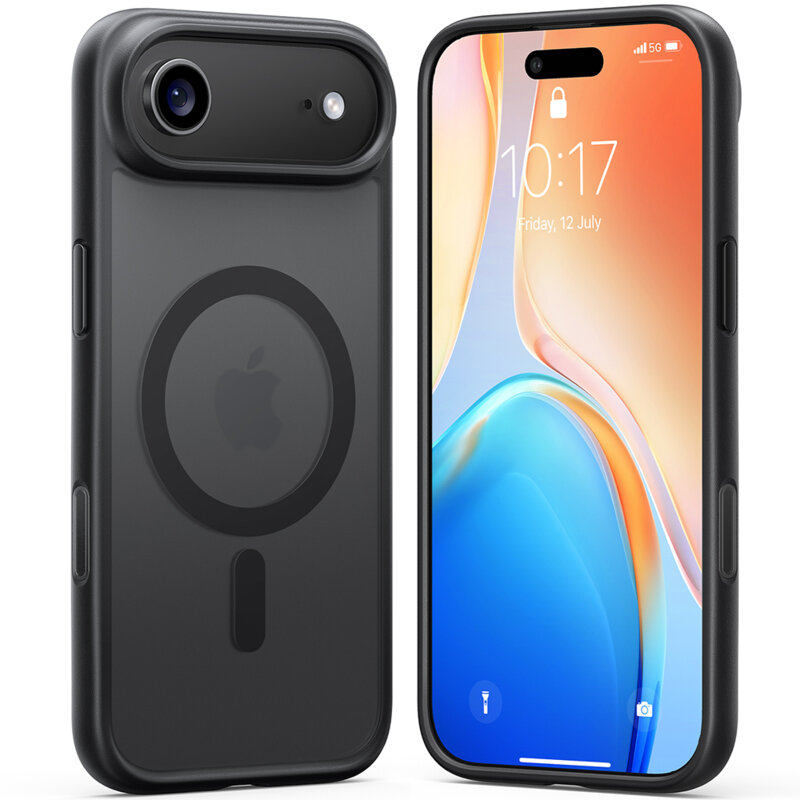 Husa iPhone 17 Air Torras Guardian Magnetic Series, negru