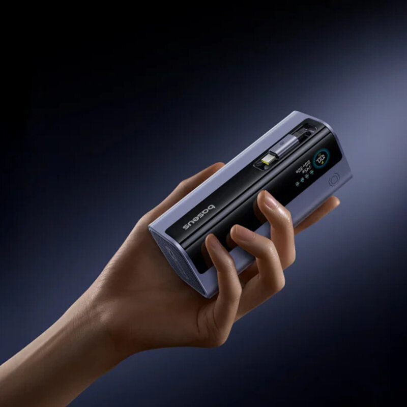 Baterie externa cu cablu retractabil 20000mAh, Baseus EnerGeek GR11, E0027B01