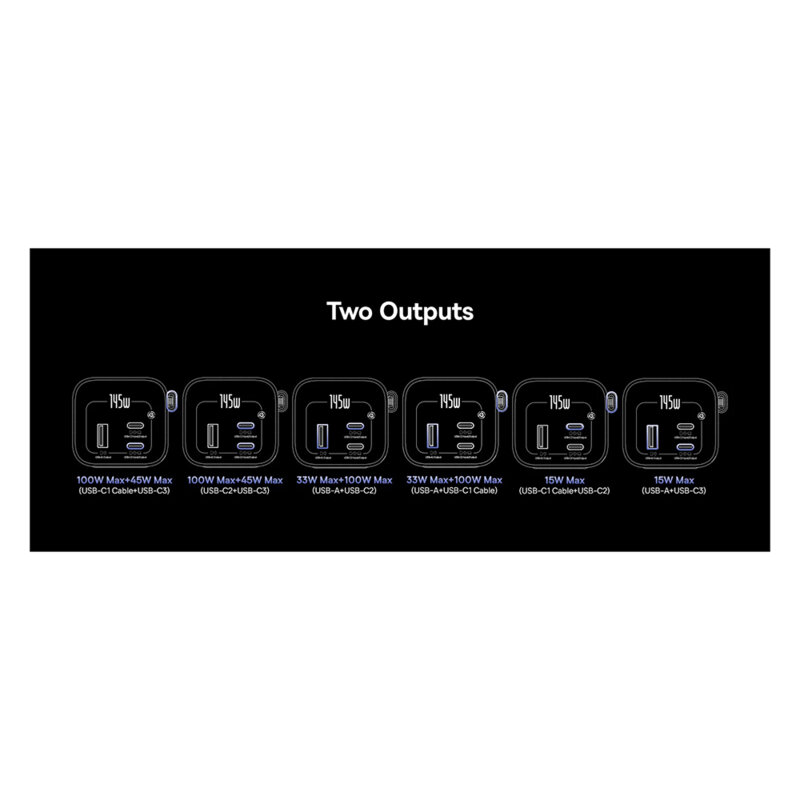 Baterie externa cu cablu retractabil 20000mAh, Baseus EnerGeek GR11, E0027B01