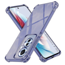 Husa Oppo Reno11 F Techsuit Shockproof Clear Silicone, fumuriu