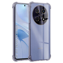 Husa Huawei nova 13i Techsuit Shockproof Clear Silicone, fumuriu