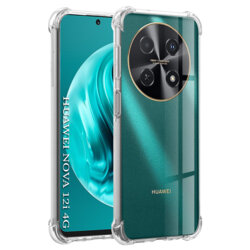 Husa Huawei nova 12i Techsuit Shockproof Clear Silicone, transparenta