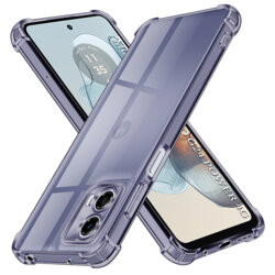 Husa Motorola Moto G24 Power Techsuit Shockproof Clear Silicone, fumuriu