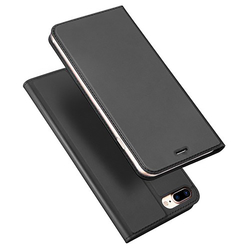 Husa iPhone 7 Plus Dux Ducis Flip Stand Book - Gri
