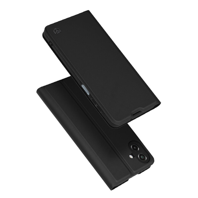 Husa Samsung Galaxy A07 4G Techsuit Magskin Book, negru