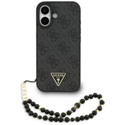 Husa originala Guess iPhone 17 Hardcase 4G Triangle Logo MagSafe, negru, GUHMP17SP4TSDPPSK