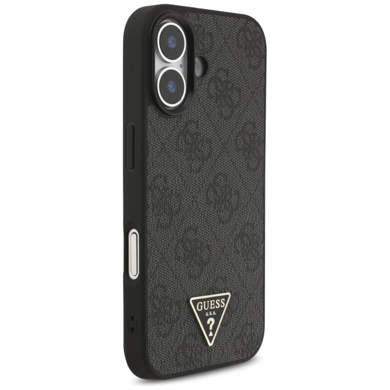 Husa originala Guess iPhone 17 Hardcase 4G Triangle Logo MagSafe, negru, GUHMP17SP4TSDPPSK