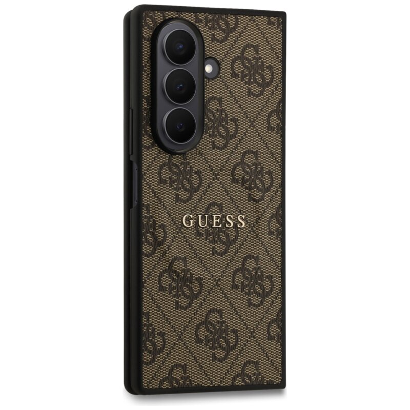 Husa originala Guess Samsung Galaxy Z Fold7 Hardcase 4G Classic MagSafe, maro, GUHMZFD7P4MSEGCW
