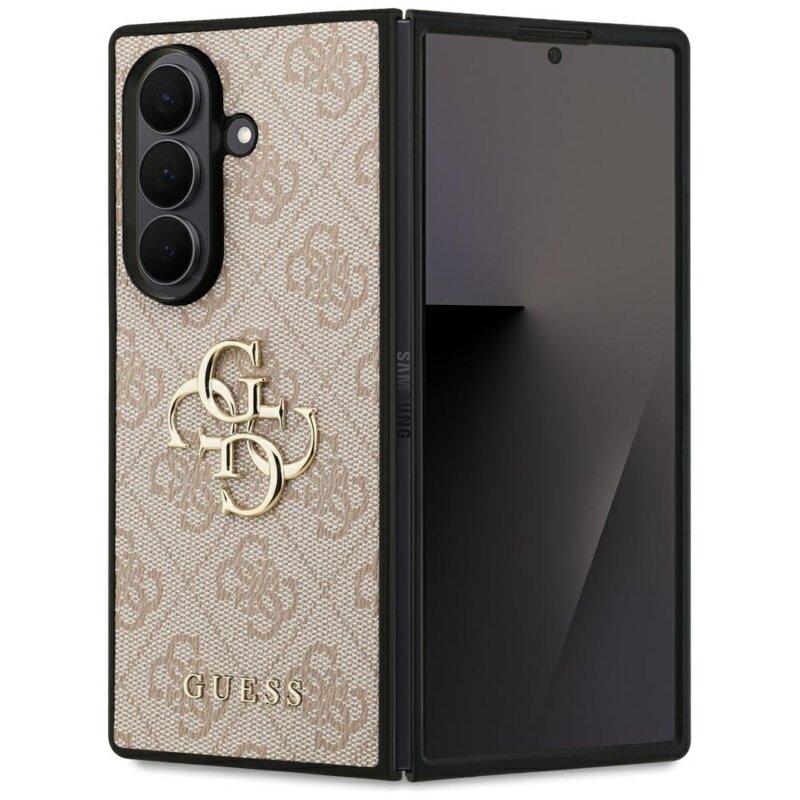 Husa Samsung Galaxy Z Fold7 Guess Hardcase 4G Big Logo, roz, GUHCZFD74GMGPI