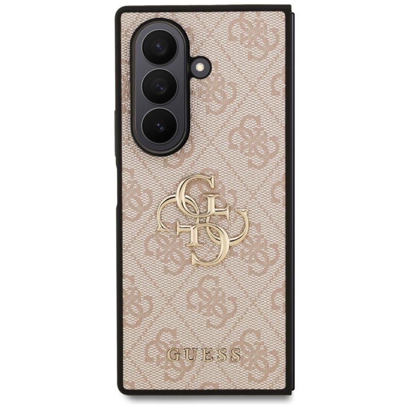 Husa Samsung Galaxy Z Fold7 Guess Hardcase 4G Big Logo, roz, GUHCZFD74GMGPI
