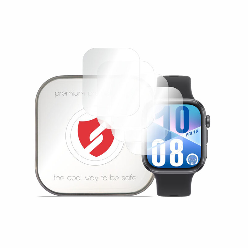 [Pachet 4x] Folie regenerabila premium Huawei Watch Fit 4 Smart Protection Classic, transparenta