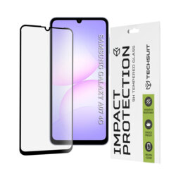 Folie sticla Samsung Galaxy A07 4G Techsuit 111D Full Glue Full Cover, negru