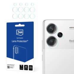 [Pachet 4x] Folie Xiaomi Redmi Note 13 Pro+ 5G 3mk Lens Protection, transparenta