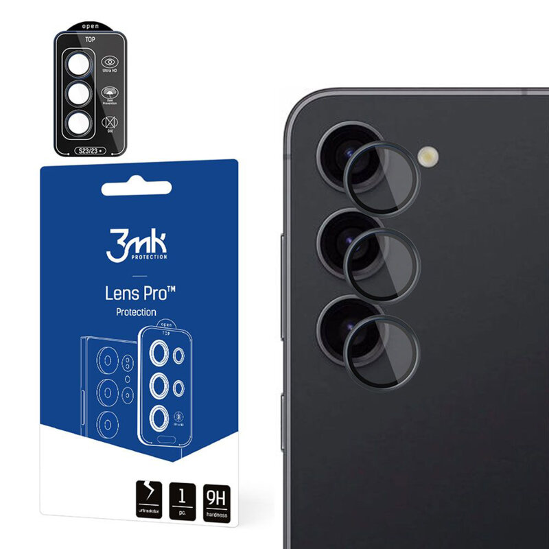 Folie Samsung Galaxy S24 3mk Lens Protection Pro, transparenta